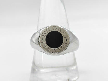 BVLGARI BB Onyx WG 750 13.8g Ring 