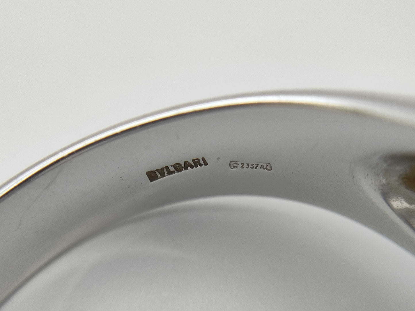 BVLGARI BB Onyx WG 750 13.8g Ring 