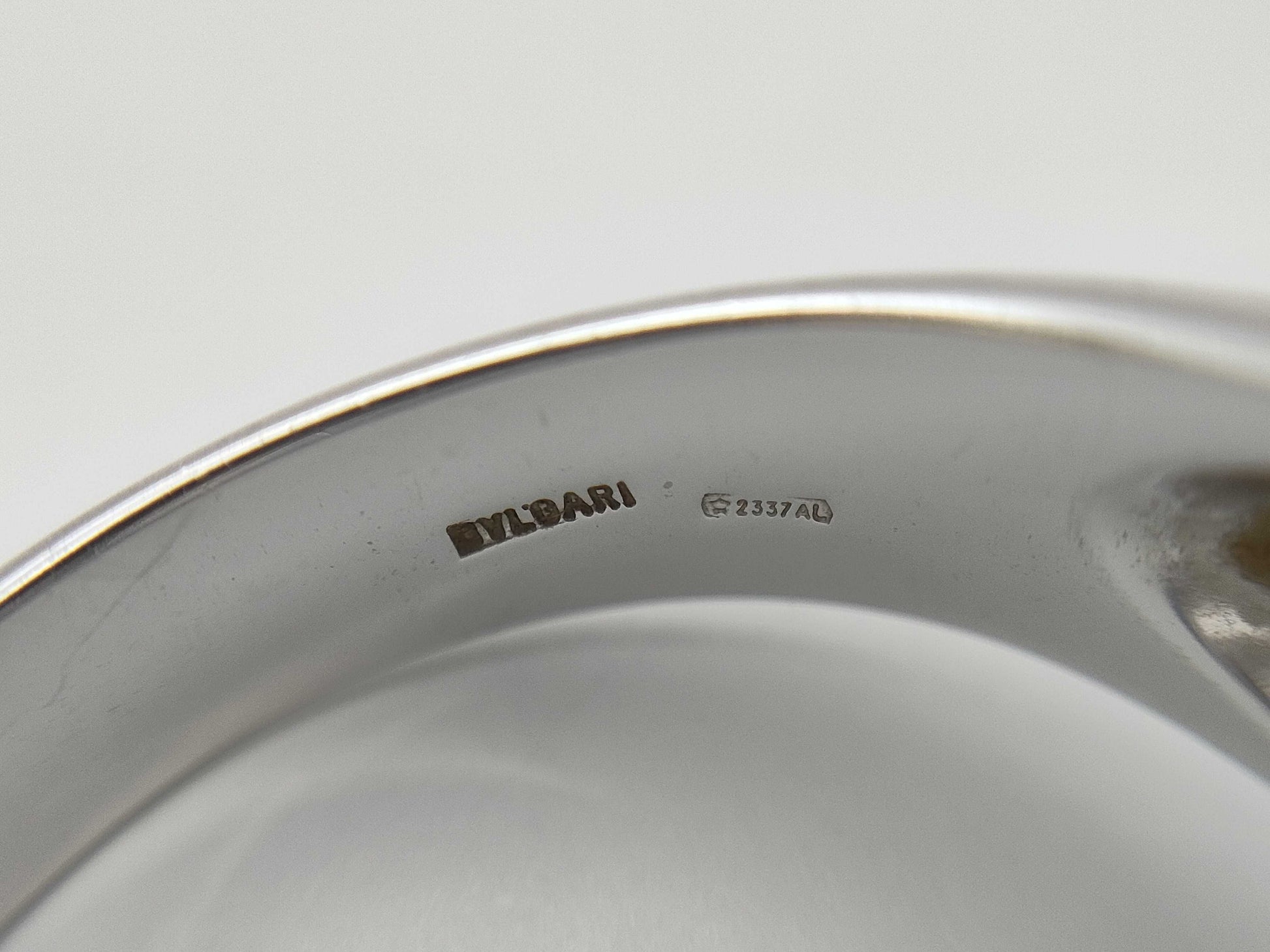 BVLGARI BB Onyx WG 750 13.8g Ring 