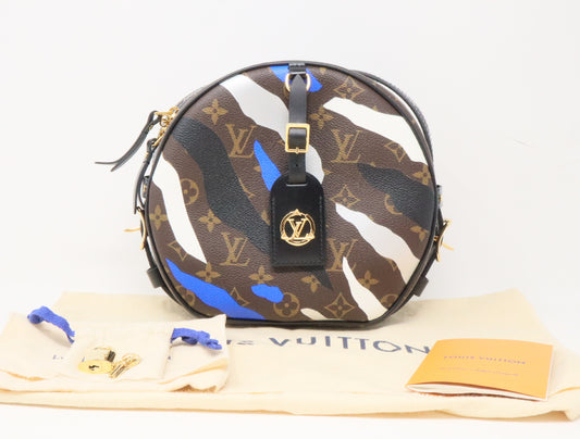 LOUIS VUITTON Monogram League of Legends Boat Chapau Soup M45095 PL4199 Shoulder Bag