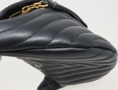 LOUIS VUITTON Vuitton New Wave Bum Bag M53750 MI0199 Black RFID Responsive Waist Bag