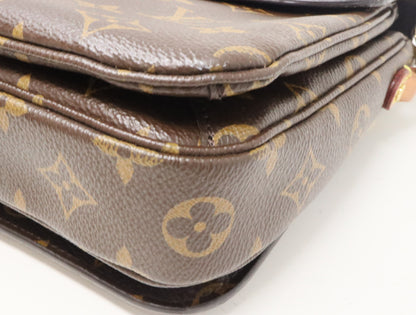 LOUIS VUITTON Monogram Pochette Metis MM M44875 DR2109 Shoulder Bag