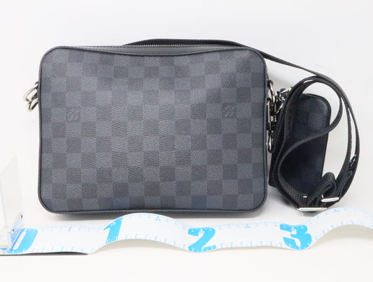 LOUIS VUITTON Damier Graffit Trio Messenger N58040 Shoulder Bag