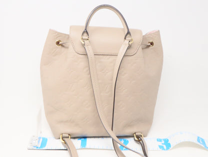 LOUIS VUITTON Vuitton Monogram Unplanted Monsuri PM M45410 Beige RFID Reactive Rucksack