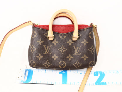 LOUIS VUITTON Monogram Nano Paras M61254 Shoulder Bag