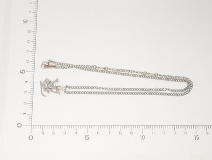 LOUIS VUITTON M02254 Pendant Monogram Row DI2284 Necklace
