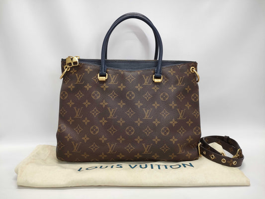 LOUIS VUITTON Pallas MM Shoulder Bag Tote Bag