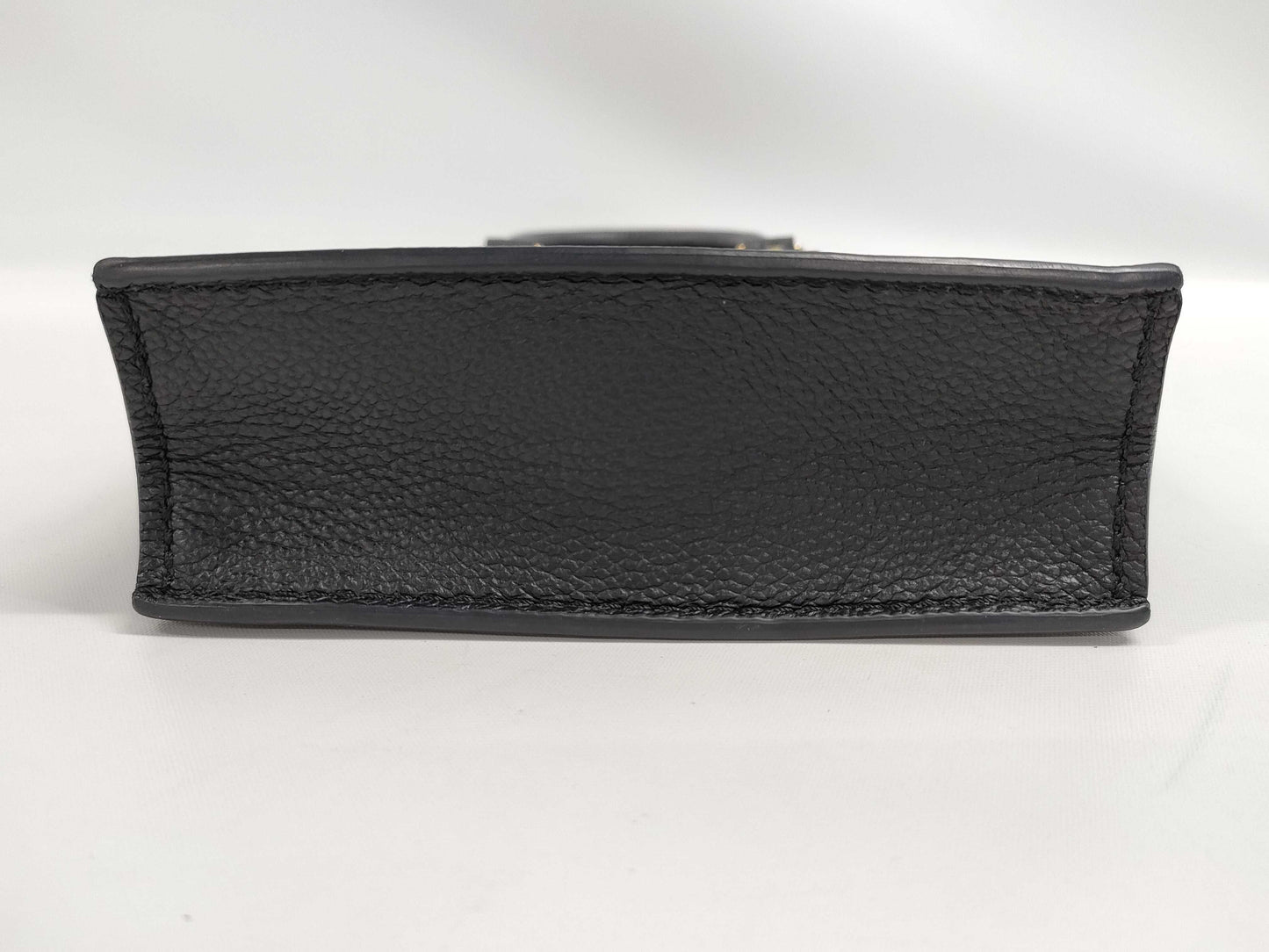 LOUIS VUITTON Monogram Empreinte Petite Sac Plat Handbag M81417 Black Handbag