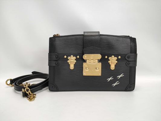 LOUIS VUITTON Epi Trunk Clutch Shoulder Bag