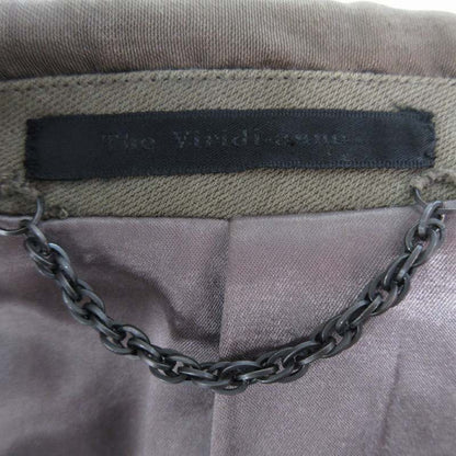 The Viridi-anne Tuxedo Tailored Jacket Khaki Brown Jacket