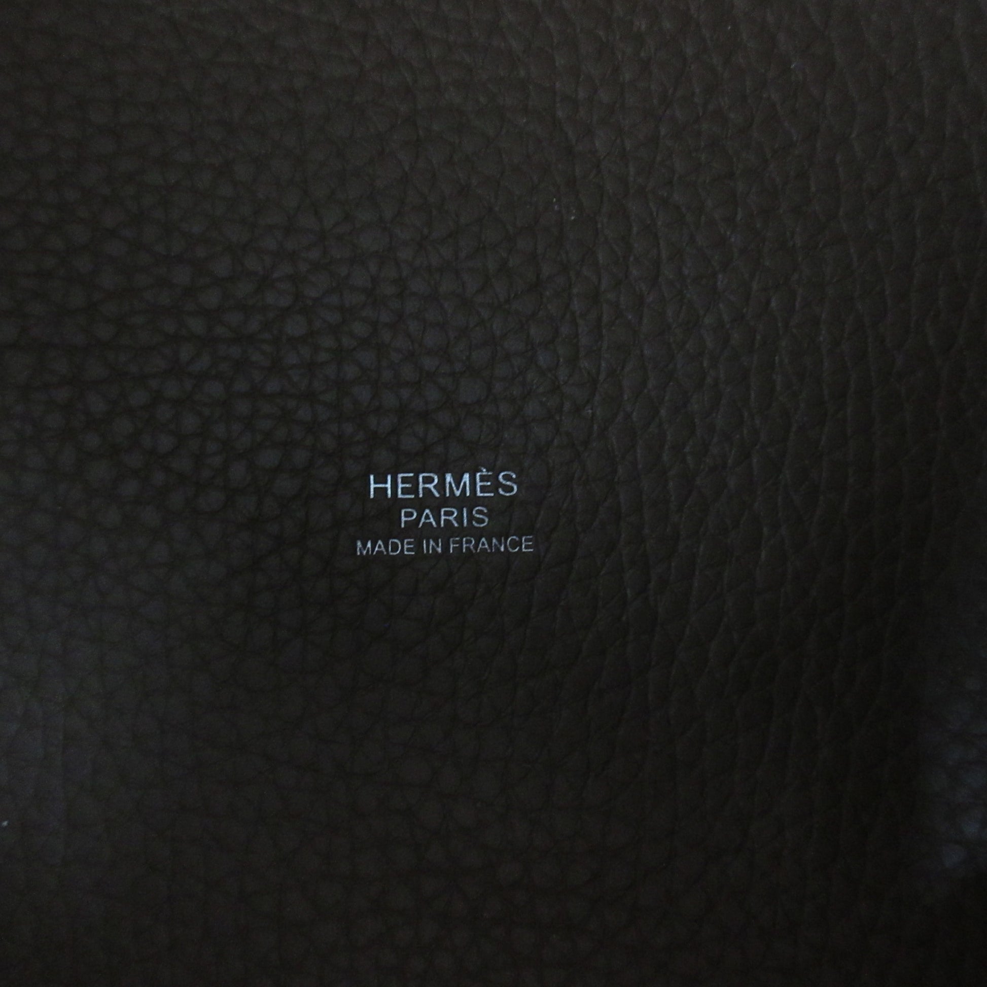 HERMES Picotan Lock MM 22 Etour Tryon Clemence Silver Hardware U-Engraved Handbag