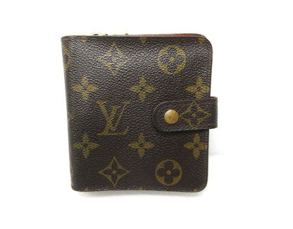 LOUIS VUITTON LOUIS VUITTON Monogram Compact Zip Wallet M61667 MI0969 Wallet