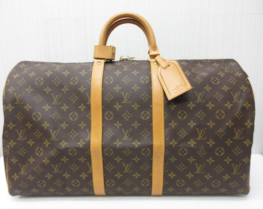 LOUIS VUITTON LOUIS VUITTON Monogram Boston Bag Keypol 55 M41424 FL0010 Boston Bag