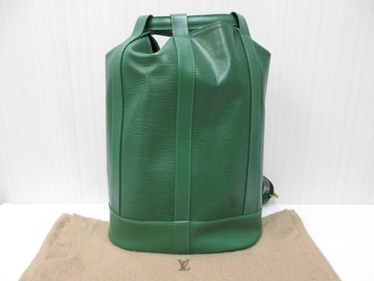 LOUIS VUITTON LOUIS VUITTON Louis Vuitton Epi Landnay PM Shoulder Bag Rucksack Drawstring M52354 AR0955 Rucksack