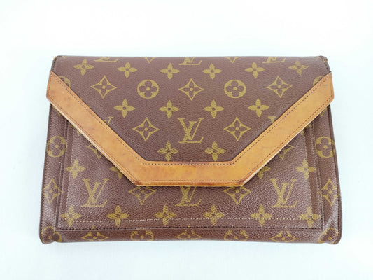 LOUIS VUITTON Monogram Monogram Clutch Bag Handbag Clutch Bag