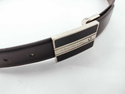 MONTBLANC Logo Buckle Belt Belt