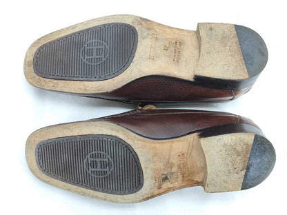 HERMES Leather Slip-on Loafers Leather Shoes Other Shoes