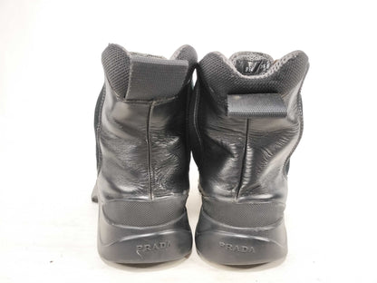 PRADA Leather Side Gore Boots Sneakers Other Shoes