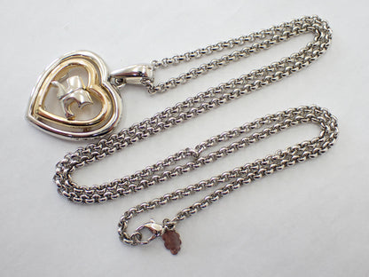 courreges courreges heart long necklace necklace