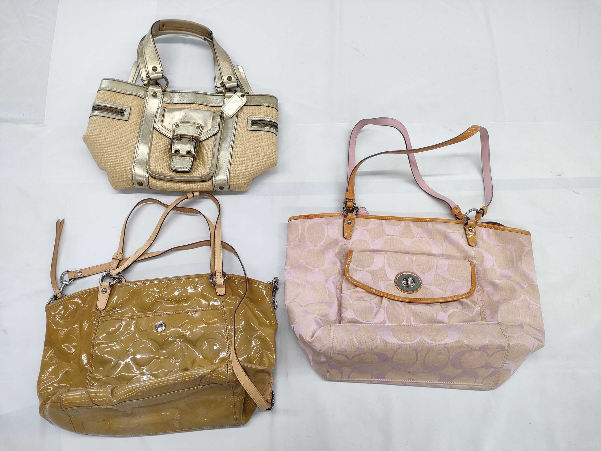 COACH 3-piece bag set