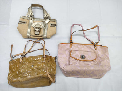 COACH 3-piece bag set
