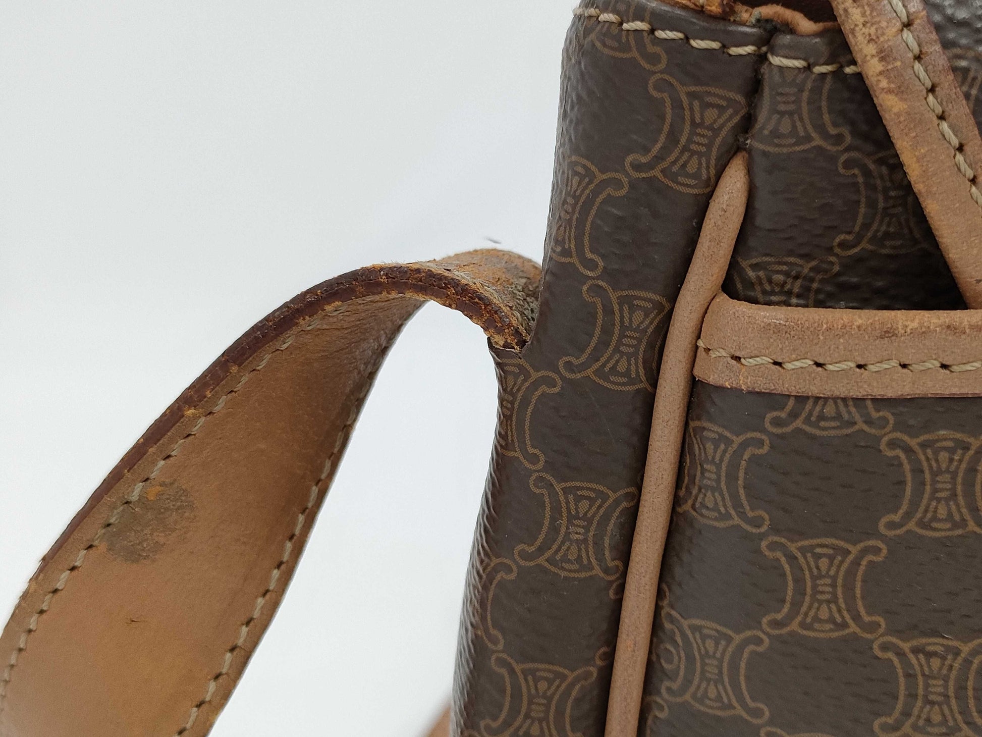 CELINE Macadam Shoulder Bag