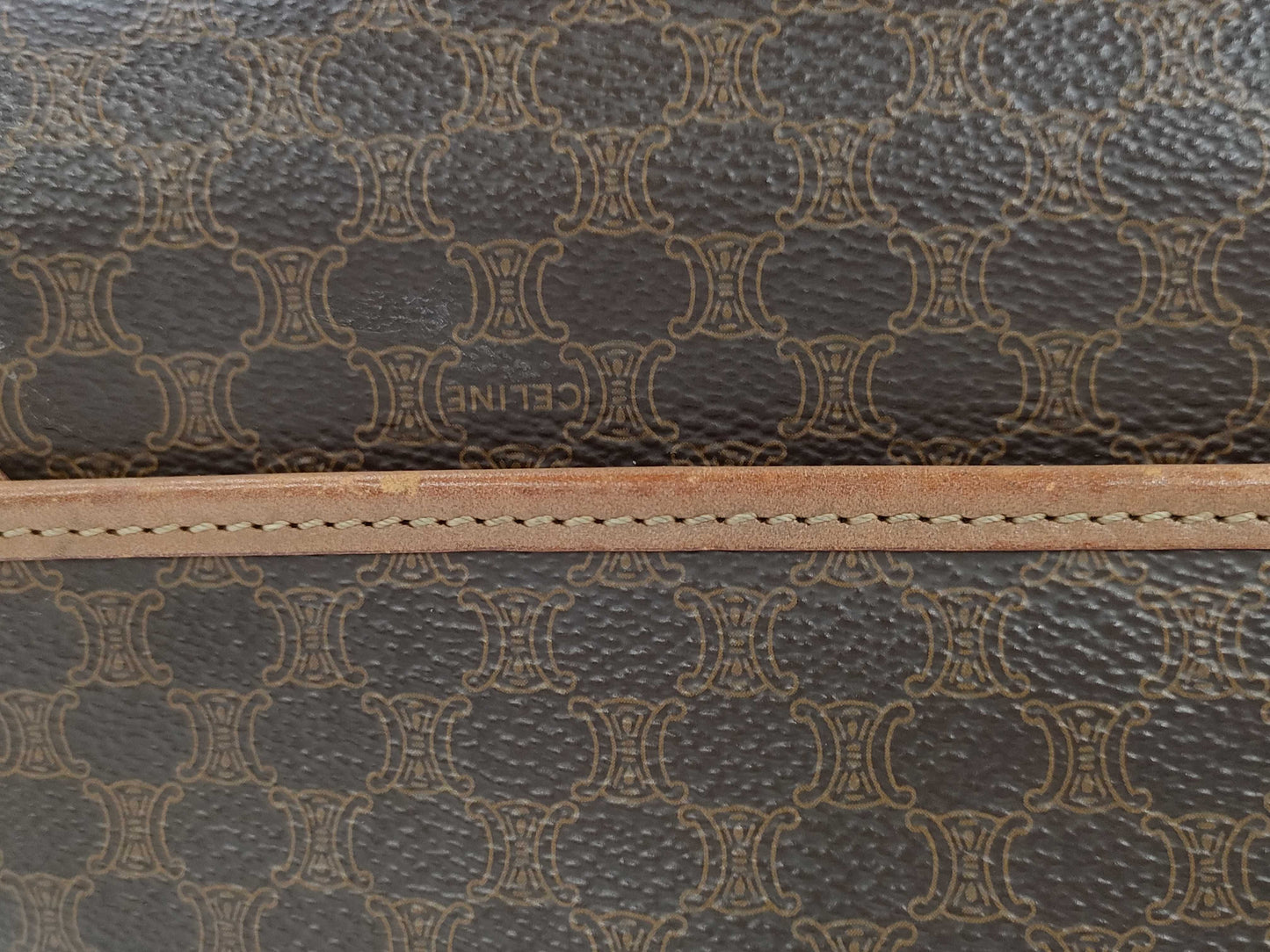 CELINE Macadam Shoulder Bag