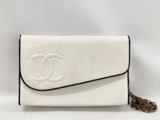 CHANEL Chanel Lizard Shoulder Bag Shoulder Bag