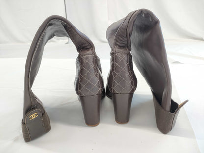 CHANEL Boots with Bag Size 35 Other Shoes