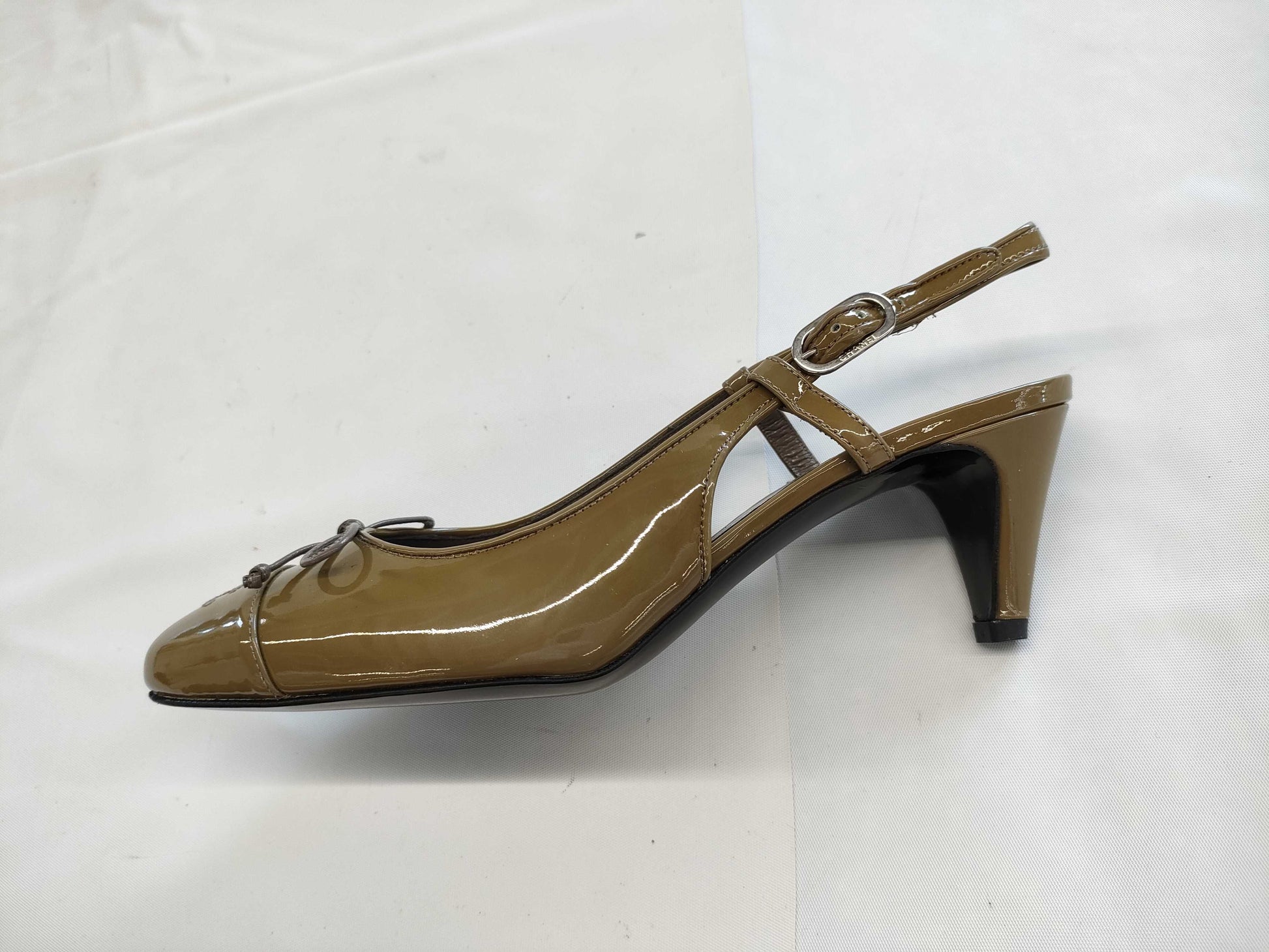 CHANEL G27740 Sandals, Size 36 1/2, with Box and Dust Bag