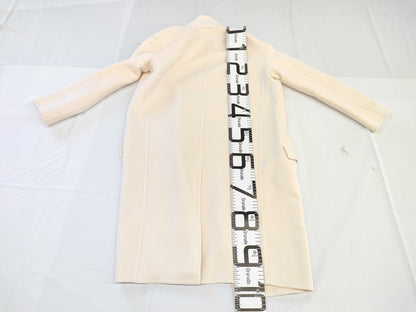 CELINE Egg Crombie 100% Cashmere Coat Size 34