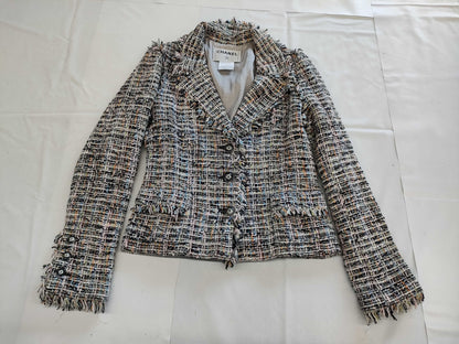 CHANEL 04P P23519 38 Tweed Jacket