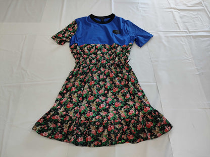 LOUIS VUITTON Floral Print Dress, Size M
