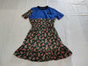 LOUIS VUITTON Floral Print Dress, Size M