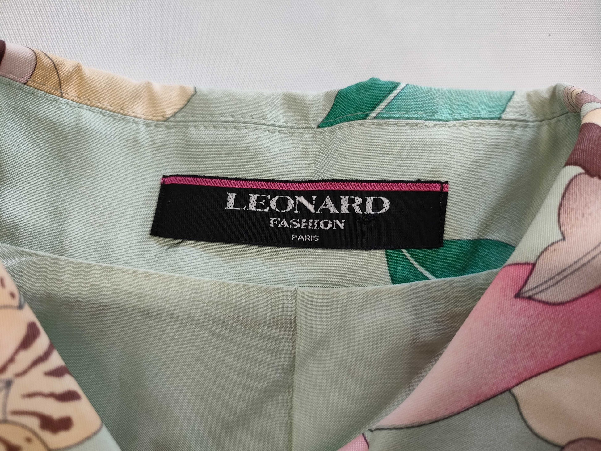 LEONARD Floral Print 9R Coat