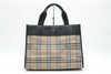 BURBERRY BURBERRY Canvas Tote Bag Check Tote Bag