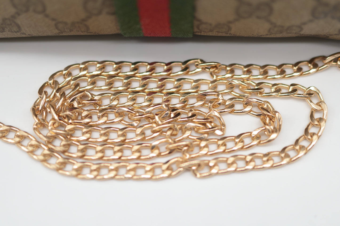 GUCCI Chain Shoulder Bag GG Shoulder Bag