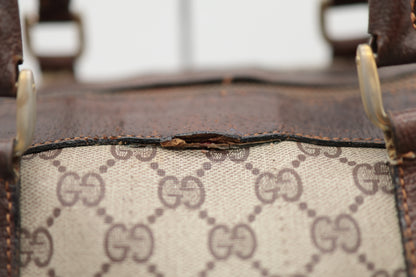GUCCI PVC Boston Bag