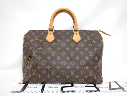 LOUIS VUITTON M41524 Monogram Speedy 35 Handbag