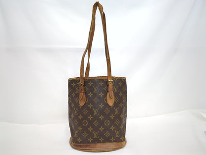 LOUIS VUITTON M42238 Monogram Bucket PM Tote Bag