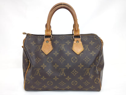 LOUIS VUITTON M41528 Monogram Speedy 25 Boston Bag