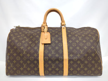 LOUIS VUITTON M41424 Monogram Keypol 55 Boston Bag