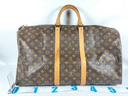 LOUIS VUITTON Monogram M41414 Keepol Bangliere 55 Boston Bag