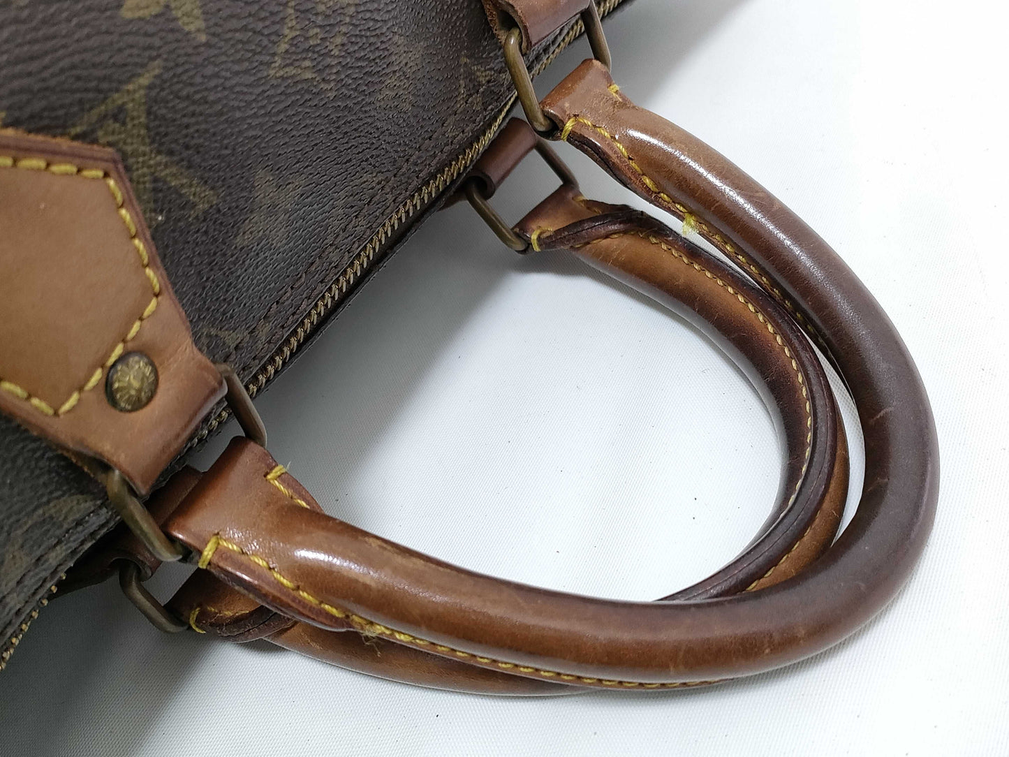LOUIS VUITTON Monogram M41107 Speedy 35 Boston Bag