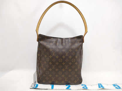 LOUIS VUITTON Monogram M51145 Looping GM Tote Bag