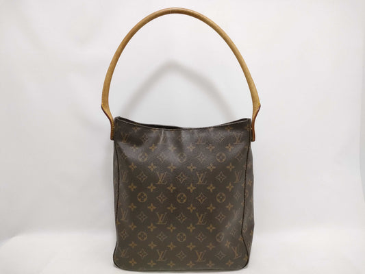 LOUIS VUITTON Monogram M51145 Looping GM Tote Bag