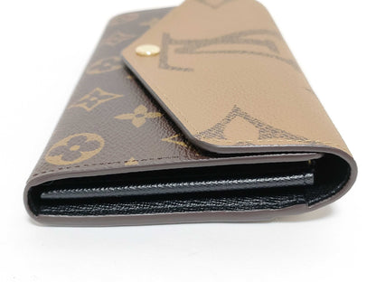 LOUIS VUITTON Monogram M80726 Portefeuil Sarah Wallet