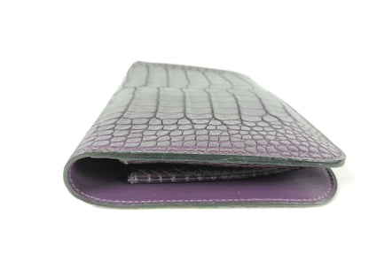 HERMES Dogon Alligator Matte R-Engraving Wallet
