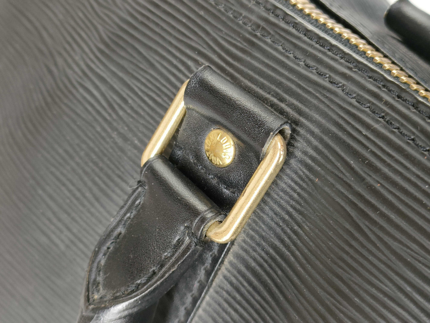 LOUIS VUITTON Epi M59052 Keypol 55 Epi Boston Bag