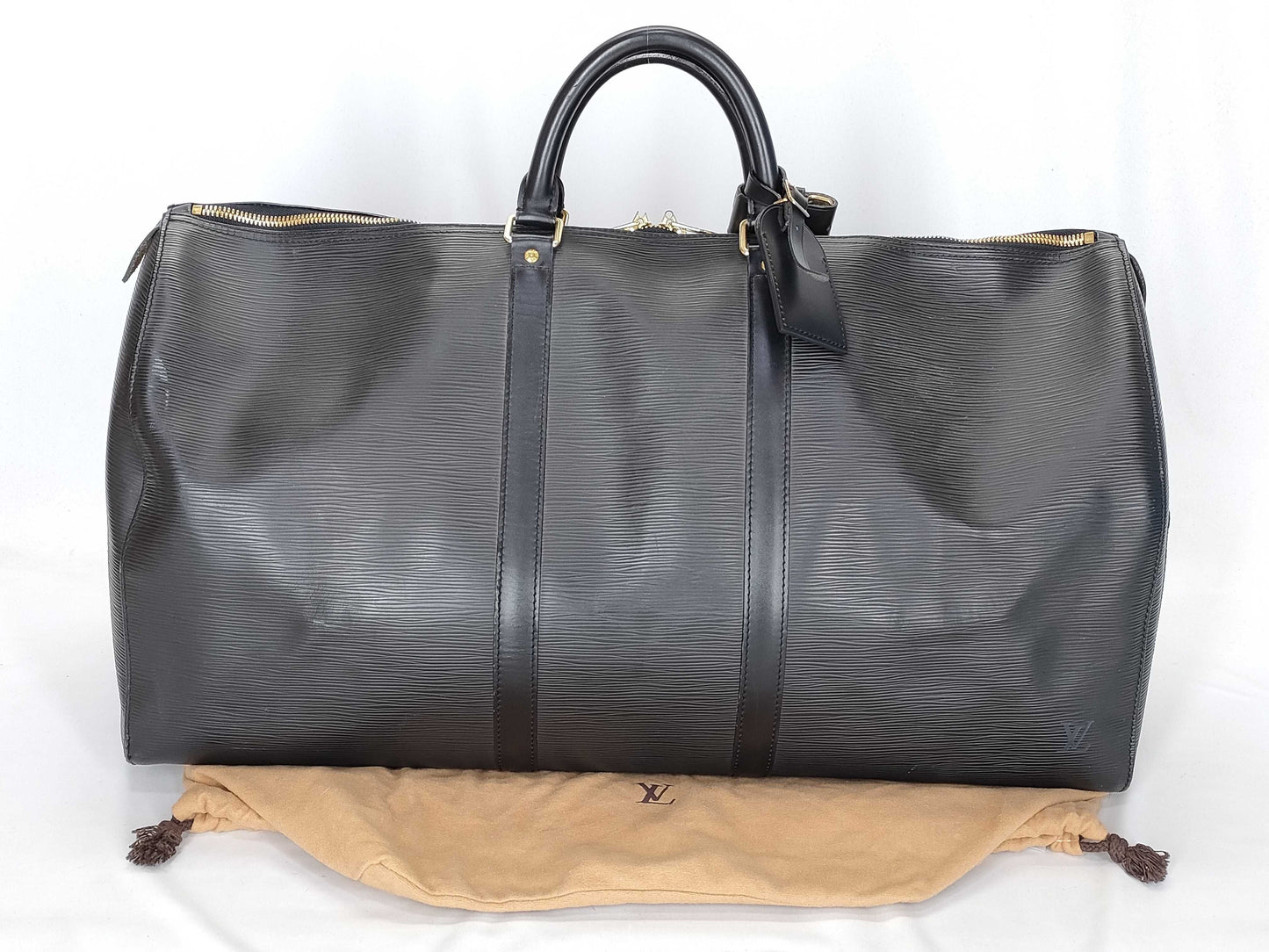 LOUIS VUITTON Epi M59052 Keypol 55 Epi Boston Bag
